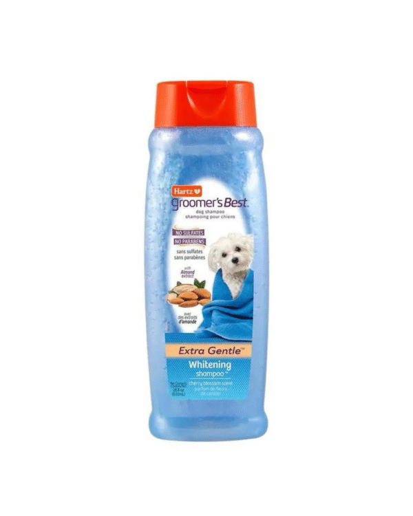 hartz groomers best whitener shampoo 532ml.