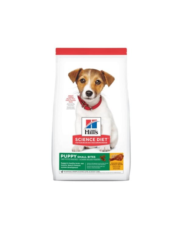 hills canine puppy small bites