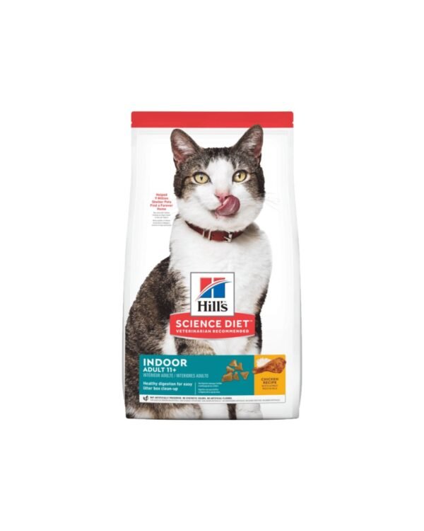 hills feline adult indoor 11+ 1.6kg