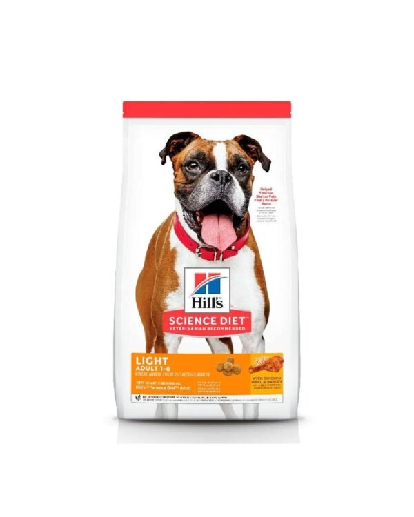 hills canine adult light 13.60 kg