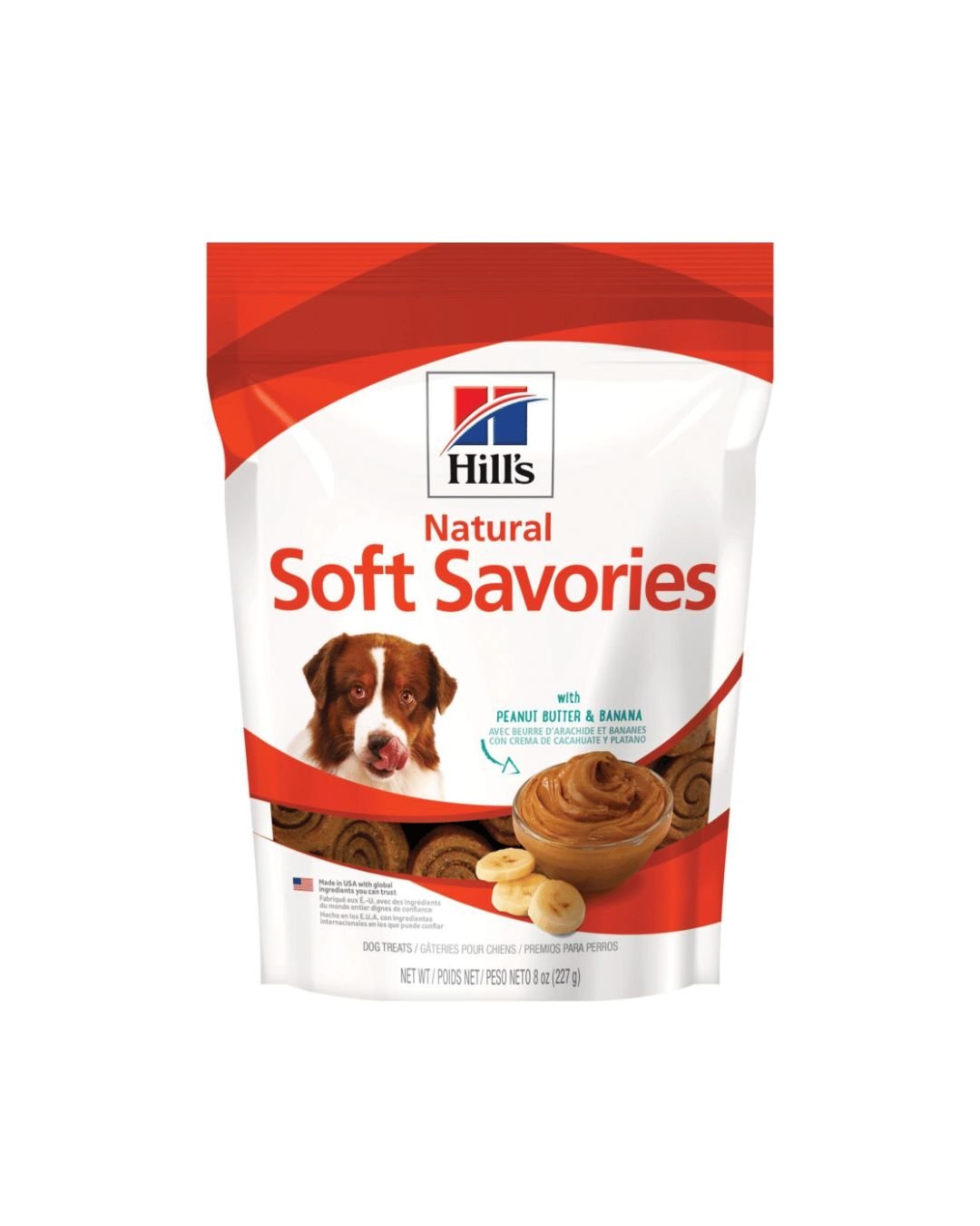hills snack natural soft savories peanut butter & banana 227 gr hills snack natural soft savories peanut butter & banana 227 gr