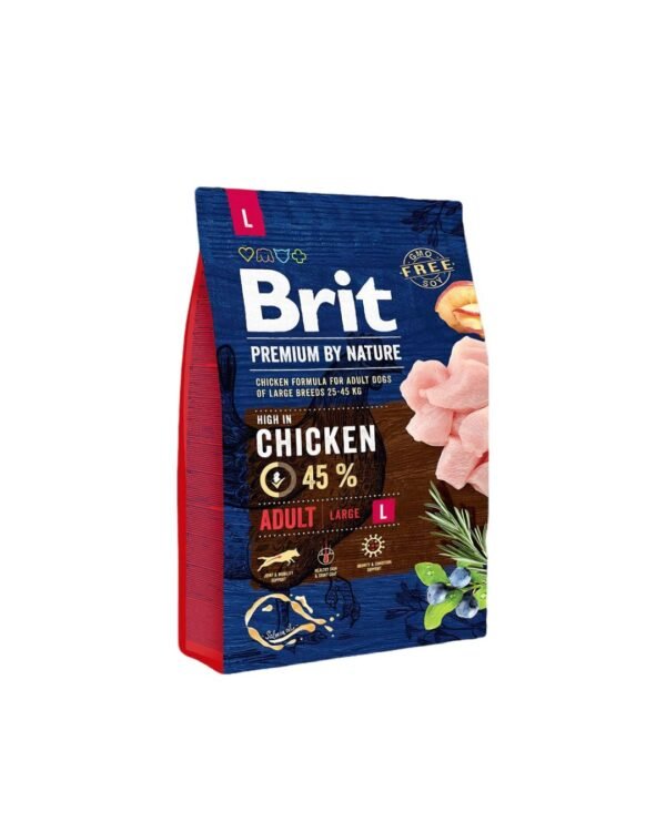 b. brit premium by nature adult large 3 kg