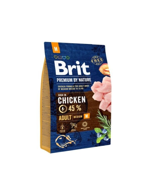 brit premium by nature adult medium 3 kg
