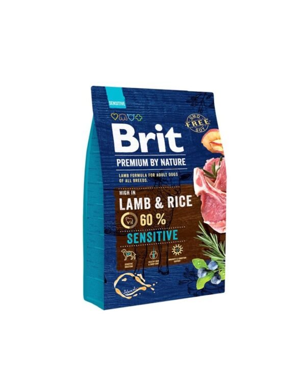 brit premium by nature sensitive lamb 3 kg