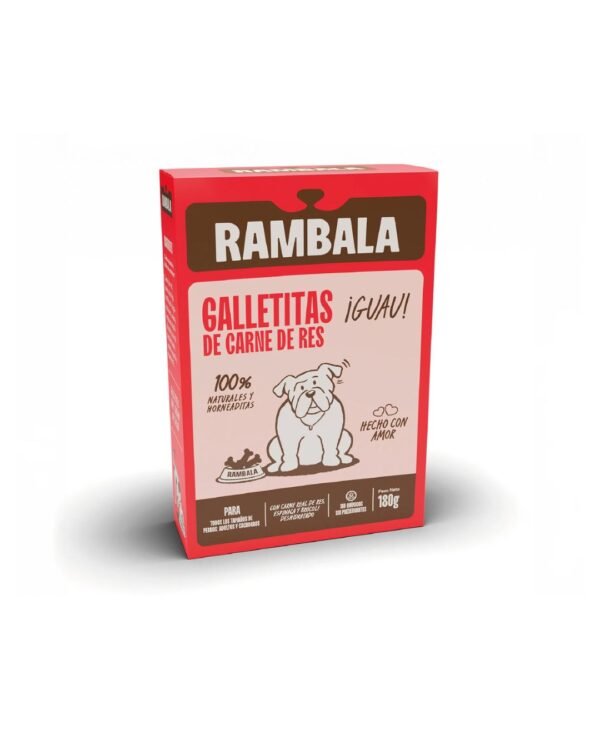rambala galletita de carne de 180 gr