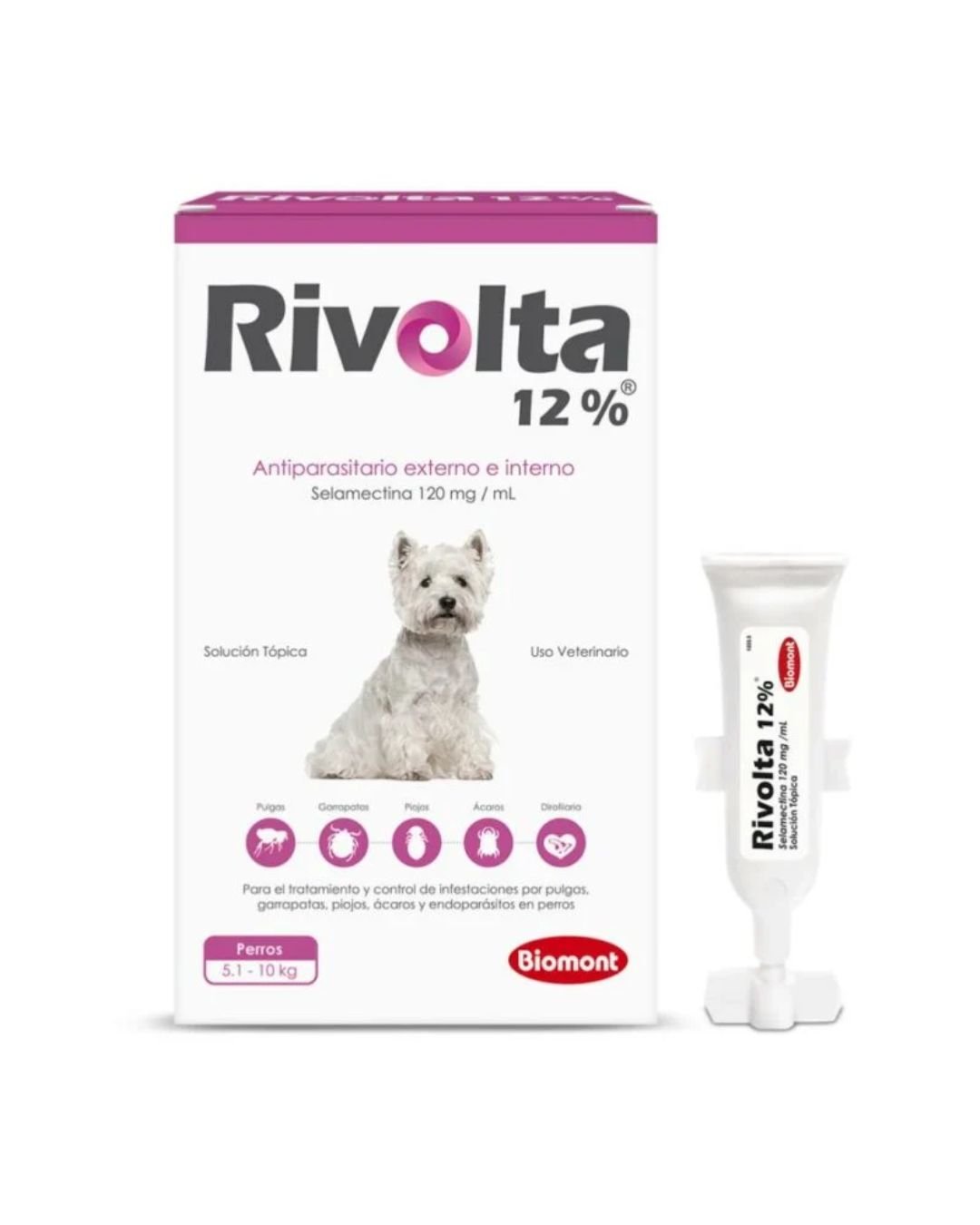 rivolta 12% x 0.50ml (5.1kg a 10kg) 1 pipeta rivolta 12% x 0.50ml (5.1kg a 10kg) 1 pipeta