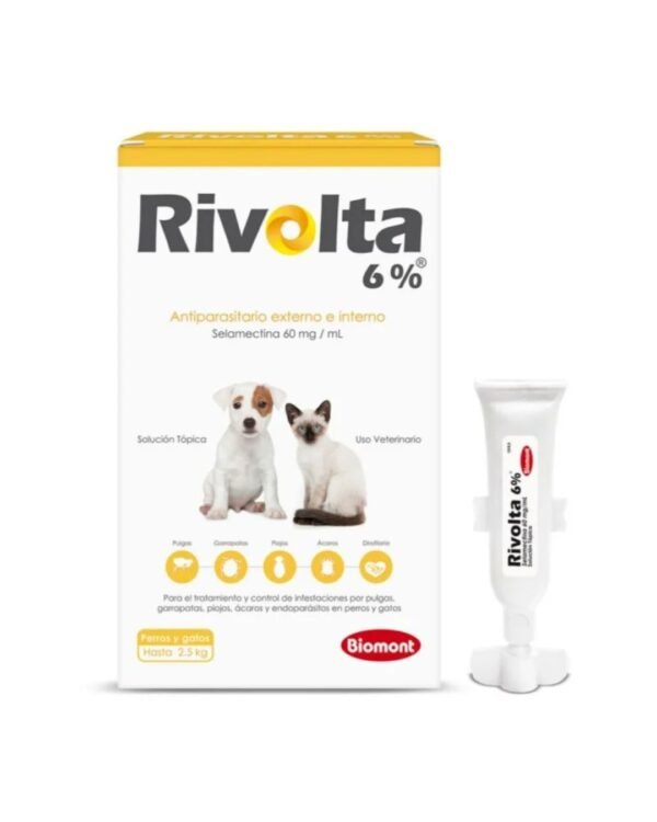 Inicio rivolta 6% x 0.25 ml (hasta 2.5kg) 1 pipeta